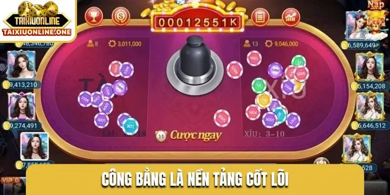 Công bằng là nền tảng cốt lõi