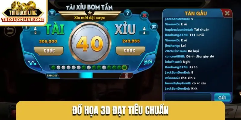 Đồ họa 3D đạt tiêu chuẩn