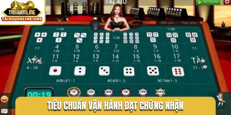 Tiêu chuẩn vận hành đạt chứng nhận